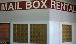 Mailboxes, PO Boxes